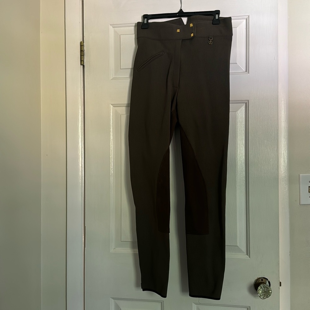 Golden Dress Horseback Riding Breeches D84